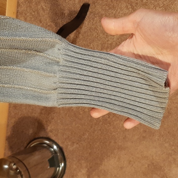 H&M Sparkly Gold and Blue Shrug (M/L) - Picture 5 of 12